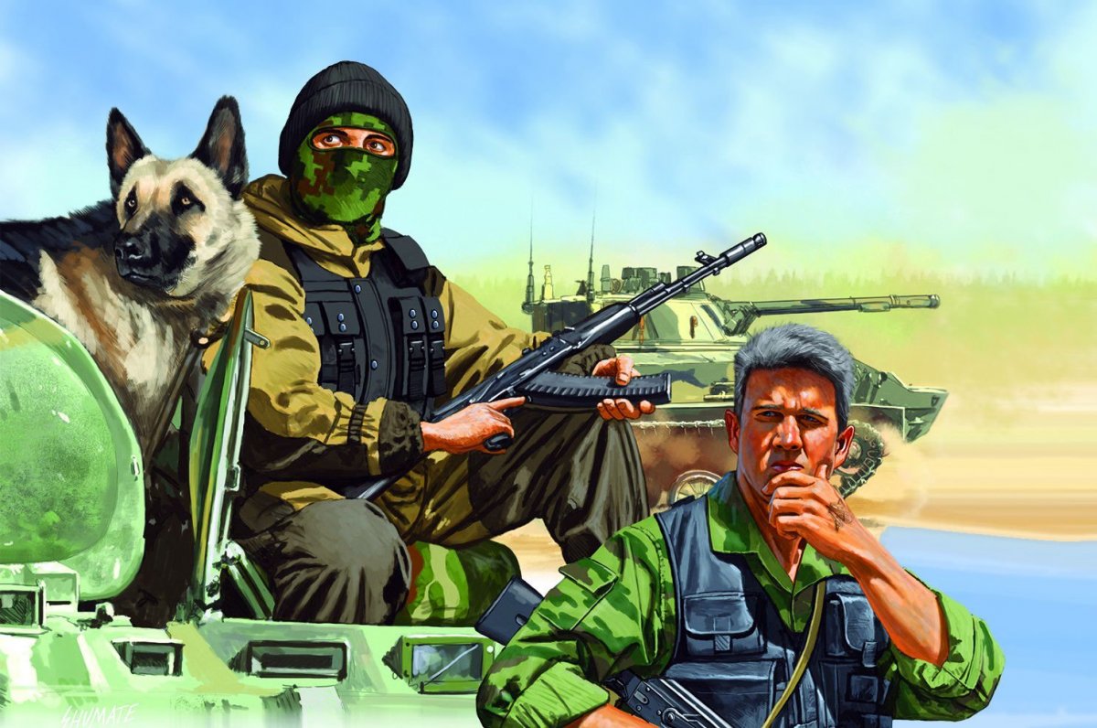 Военные России арт