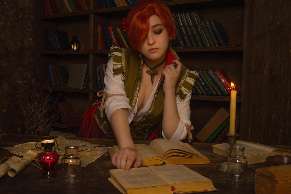 Косплей Шани Ведьмак 1