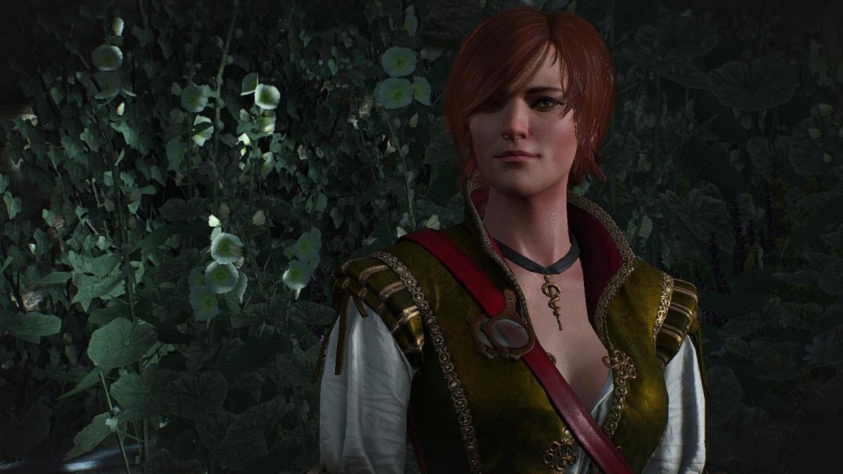 Шани Ведьмак 3 с длинными волосами