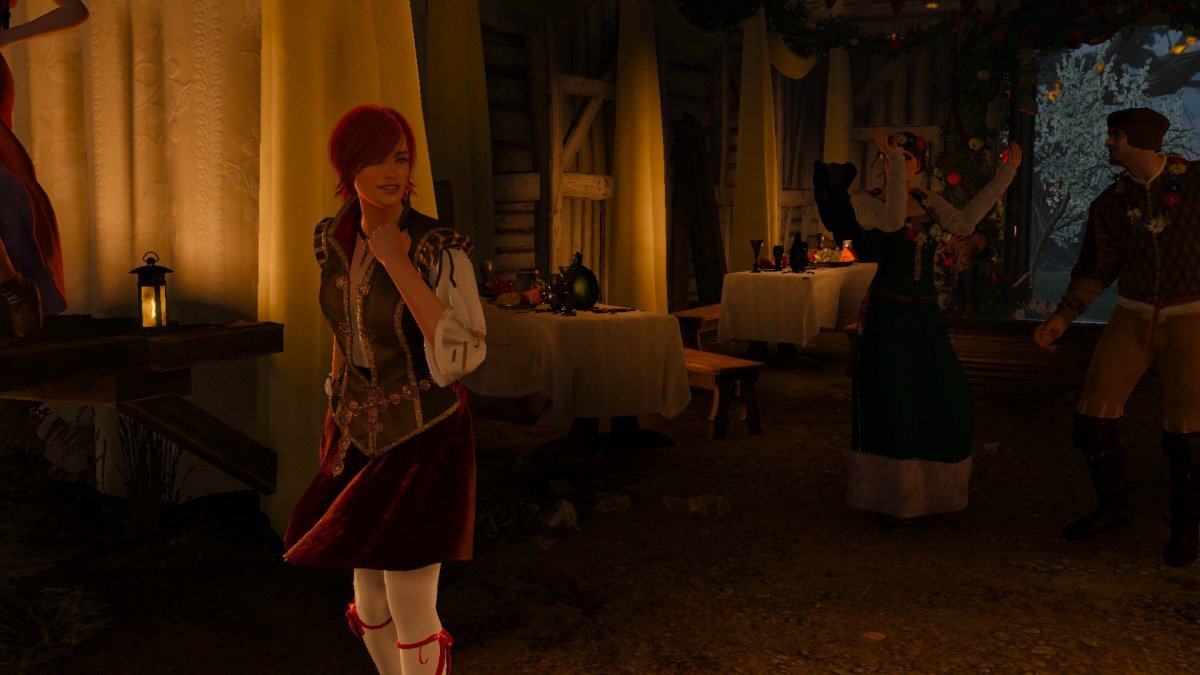 The Witcher 3 Shani чулки