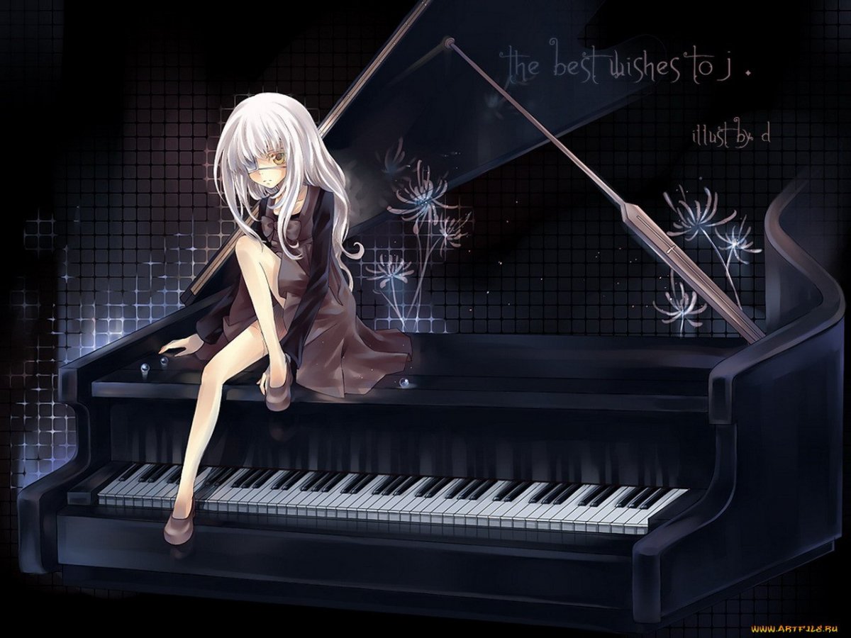 Аниме пианино