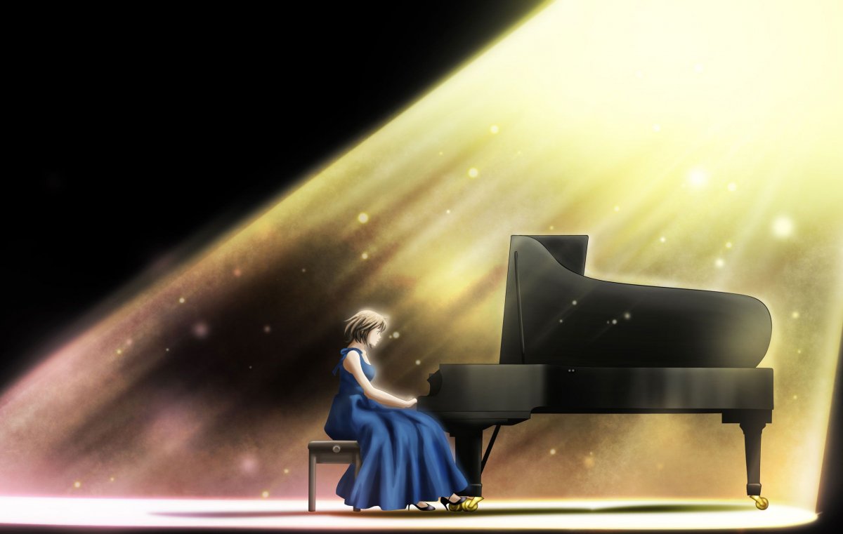 Аниме пианино