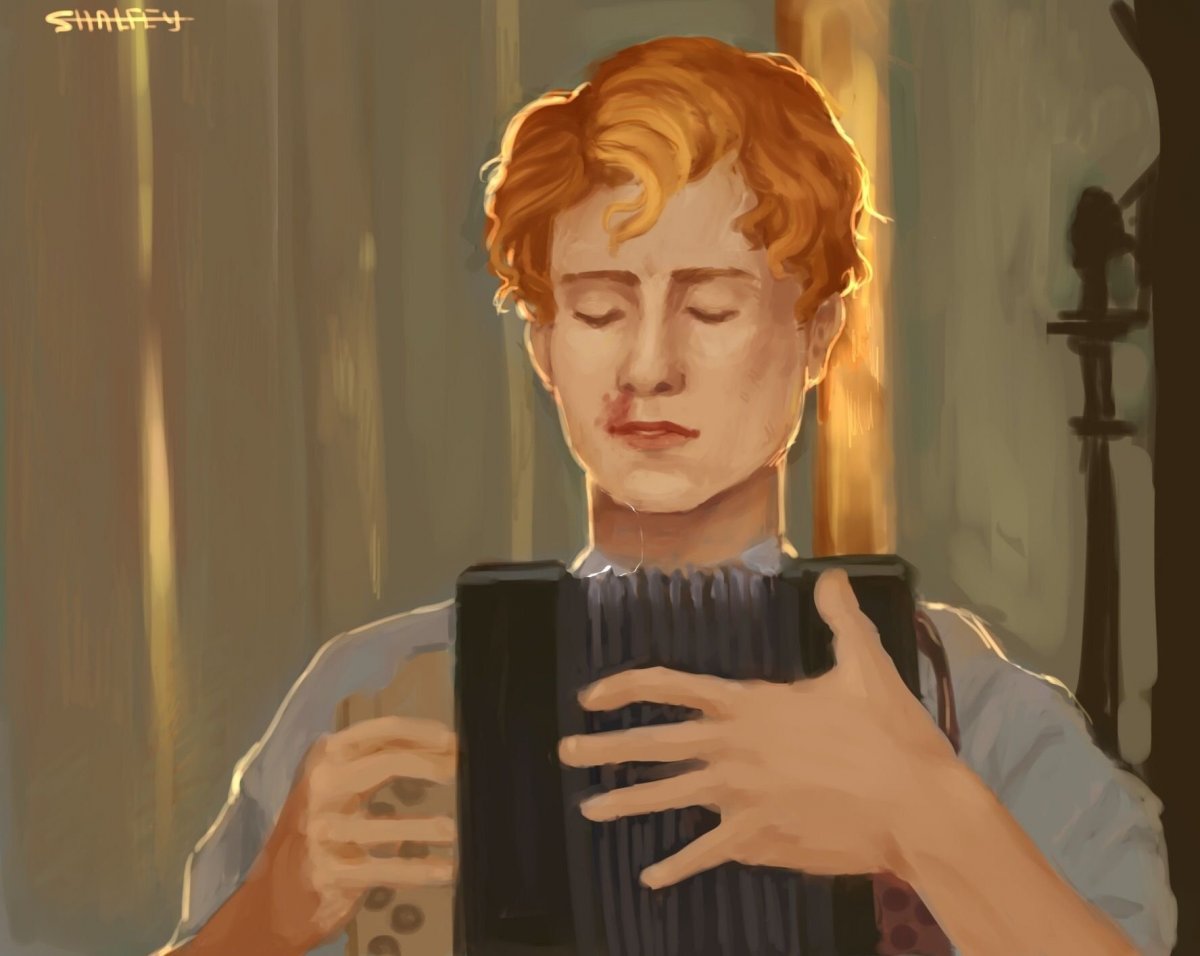 Сергей Есенин портрет