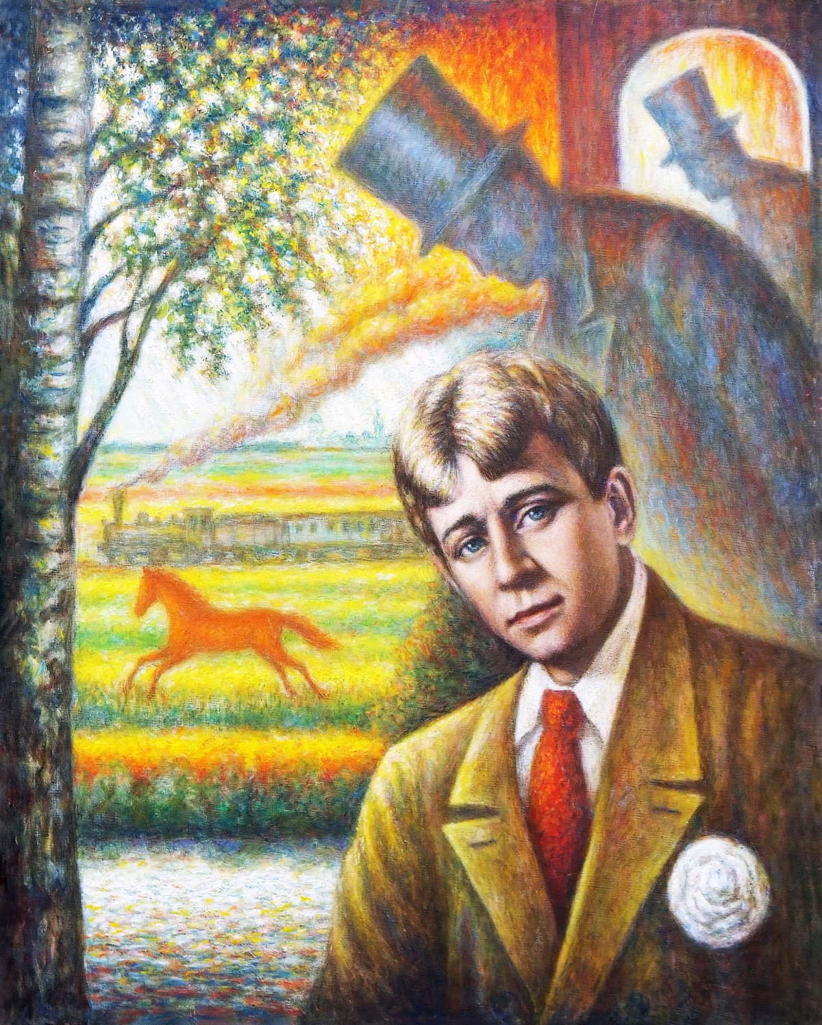 Современный арт Есенин