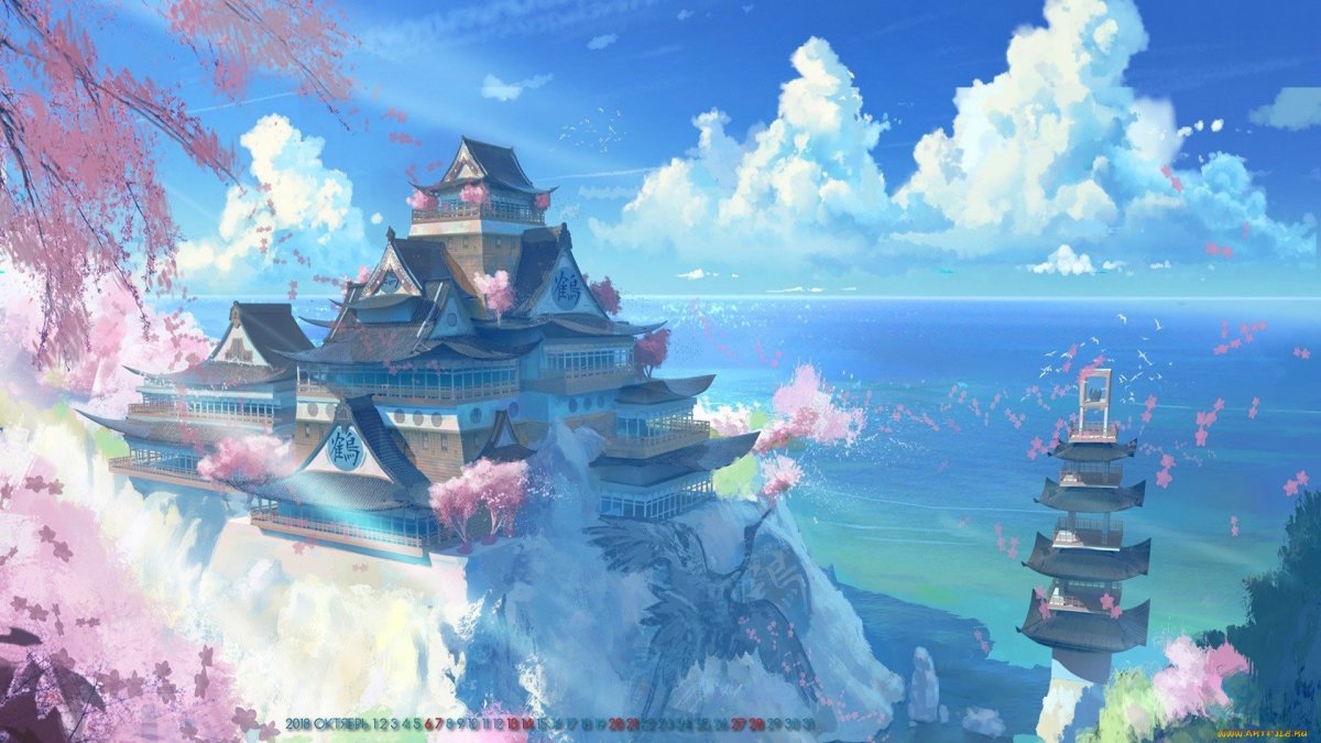 Аниме пейзаж