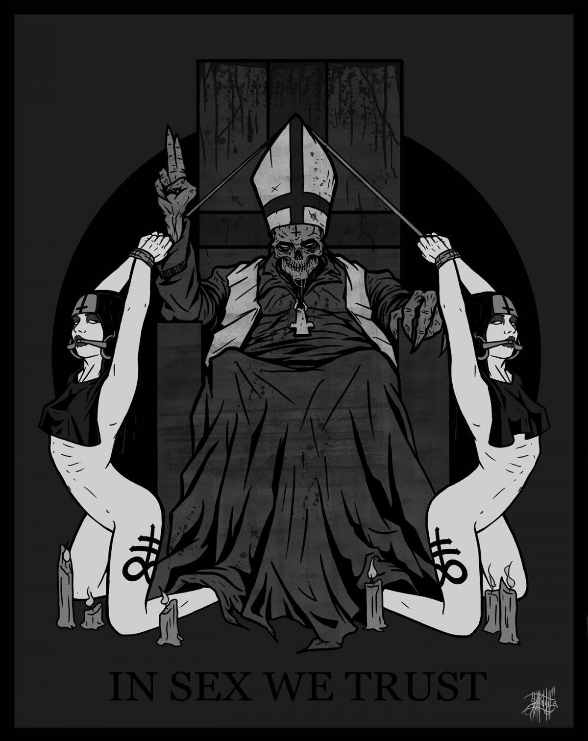 Перевернутый крест