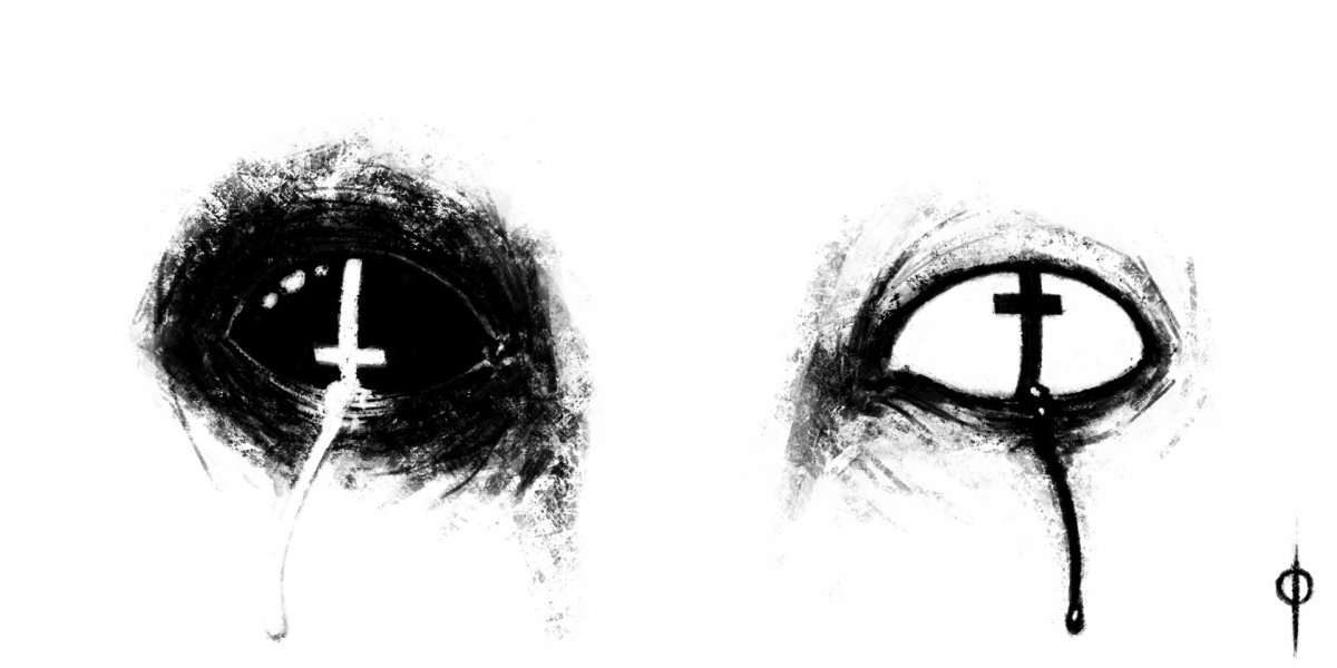 Аутласт 2 перевернутые кресты