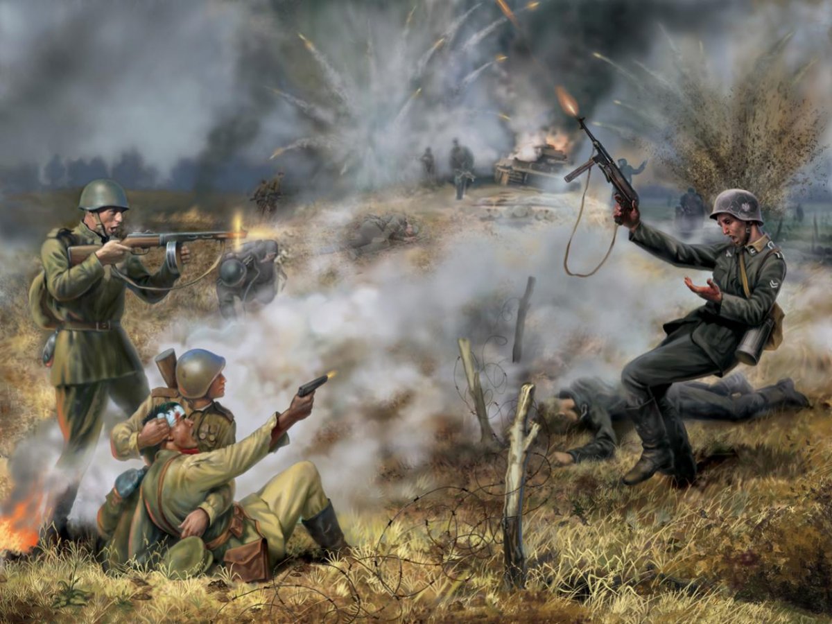 Капитан Малашенко World in Conflict Soviet Assault арт