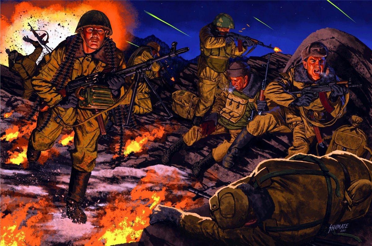 Солдатики Russian Infantry Italeri, 1/72