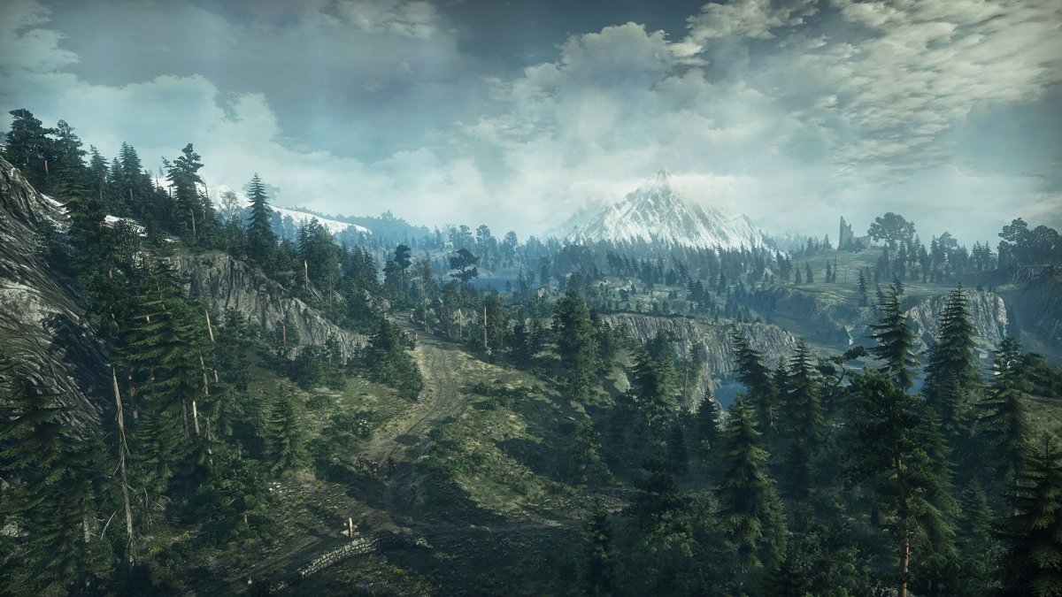 Ведьмак Скеллиге пейзаж