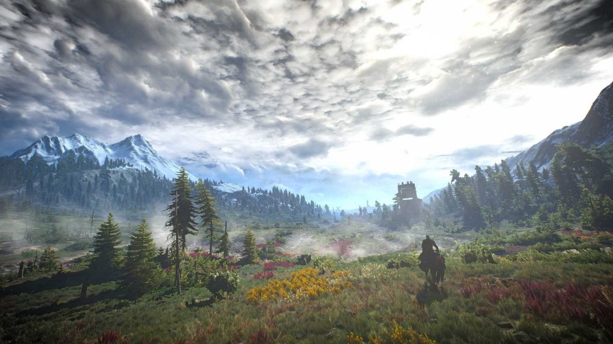 Ведьмак 3 Дикая охота пейзажи