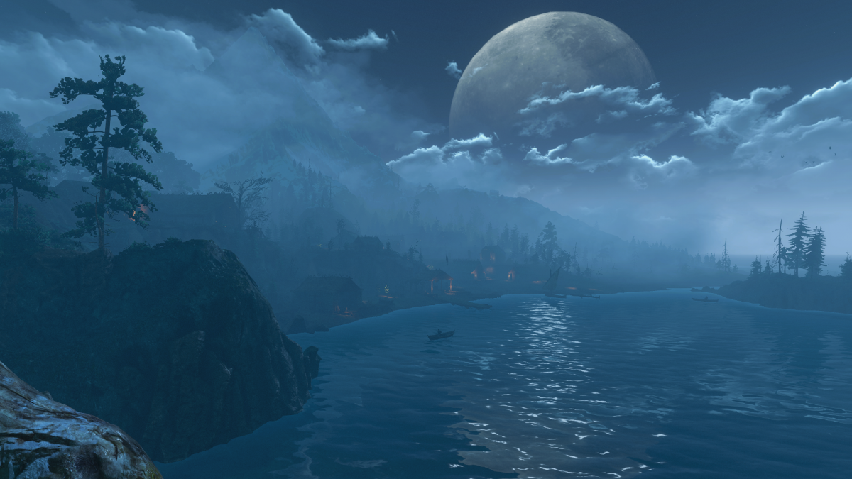 АРД Скеллиге ночь лес