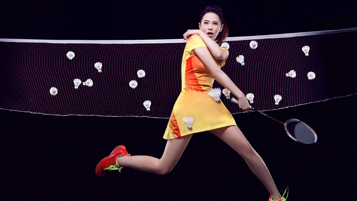 Бадминтон девушки