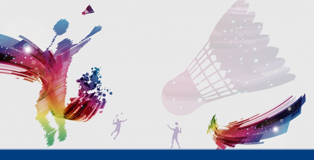 Бадминтон фон для презентации