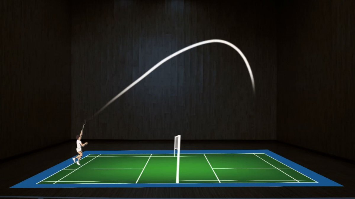 Бадминтон игра