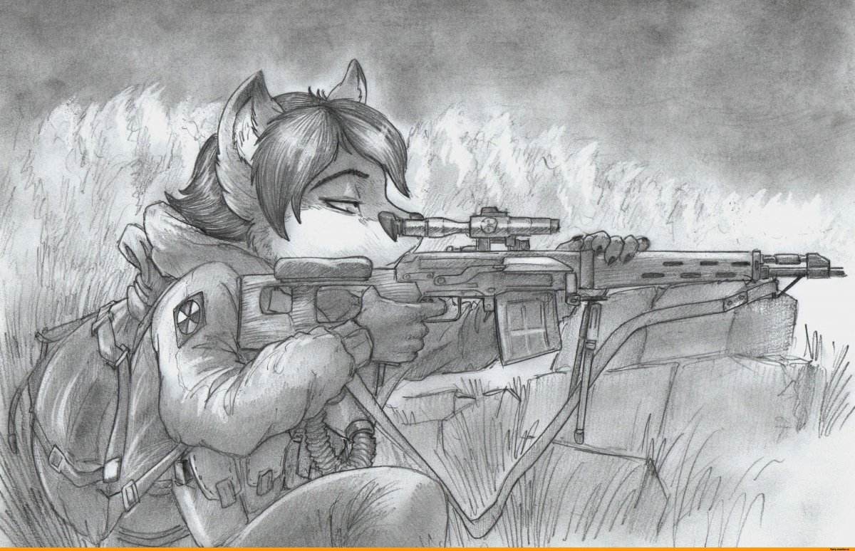 Фурри сталкер бандиты