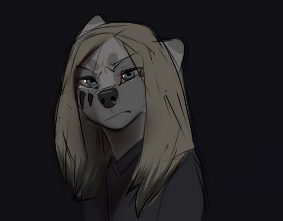 Фурри в противогазе