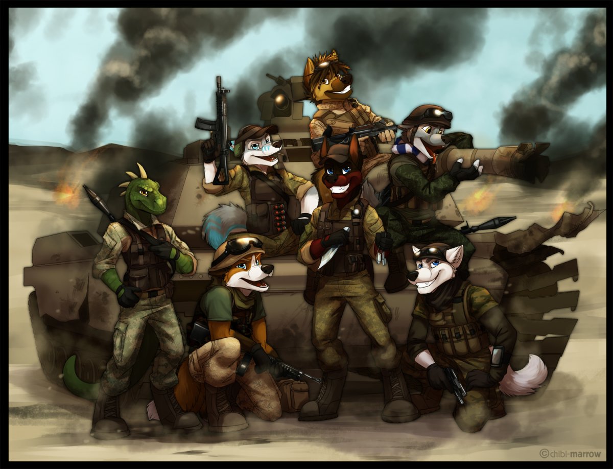 Фурри спецназ