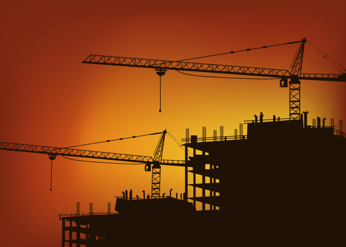 Строительный фон