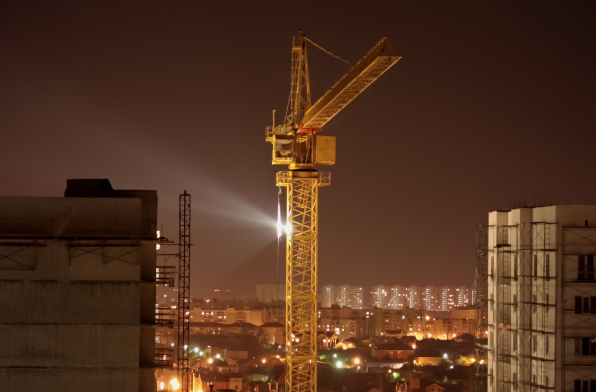 Высота строительного крана