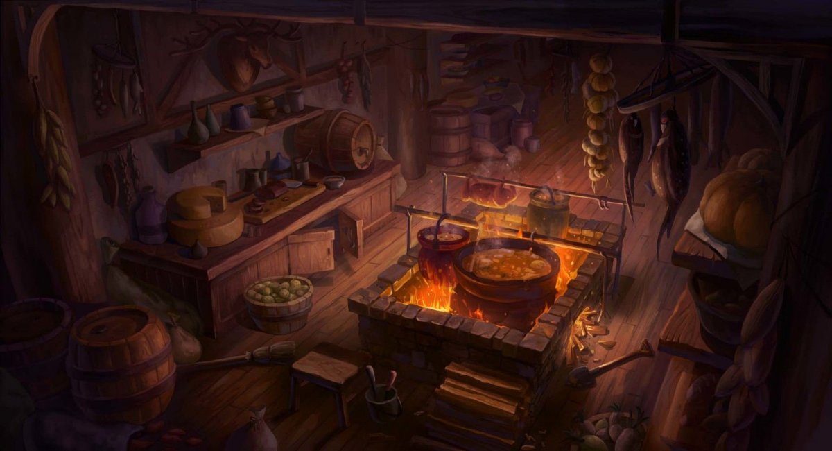 Таверна средневековья концепт