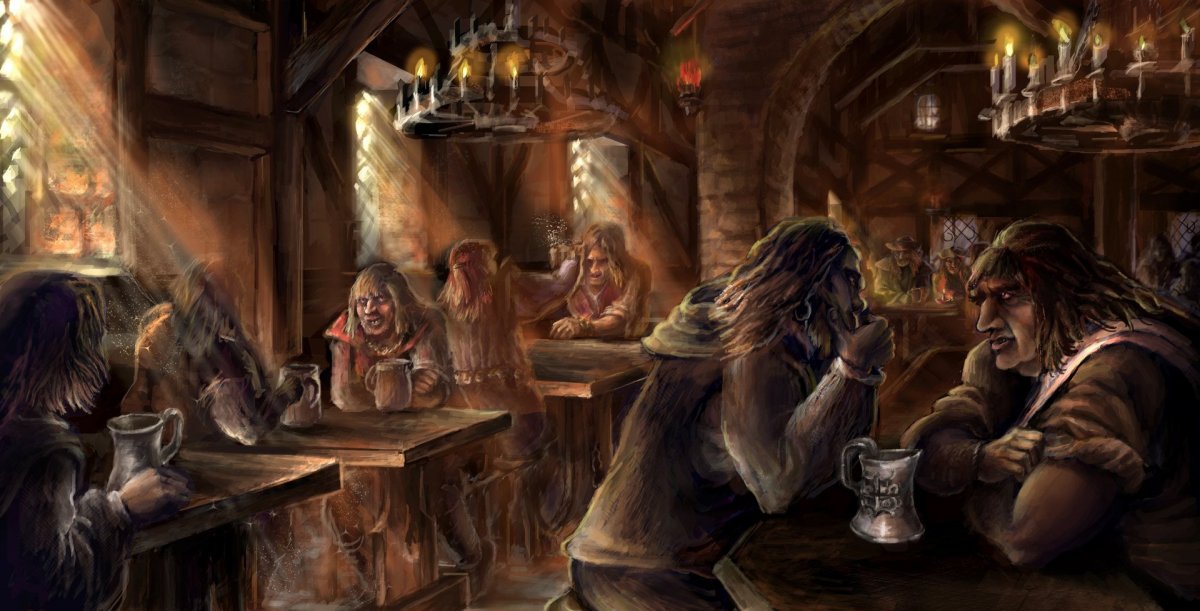 Таверна аниме убийца гоблинов