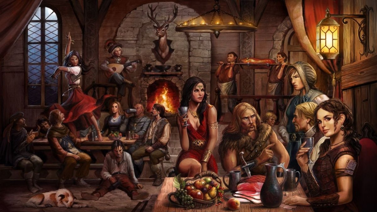 Ведьмак бордель арт