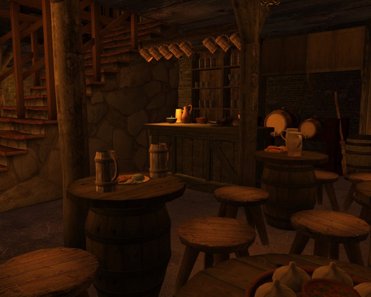 Таверна внутри Геншин