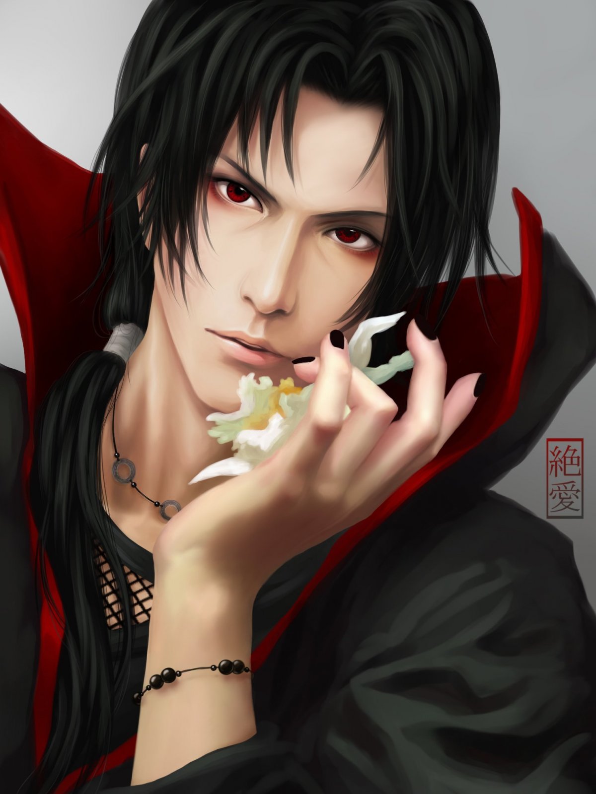 Учиха Итачи реалистичный арт