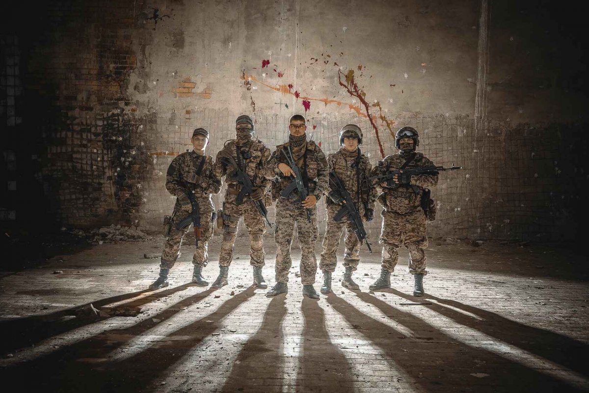 Страйкбол стена