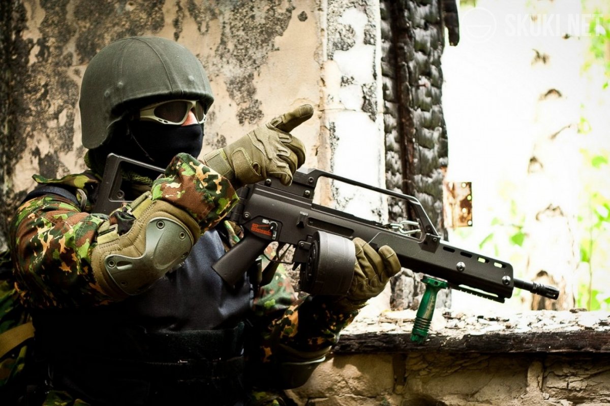 Страйкбол бой