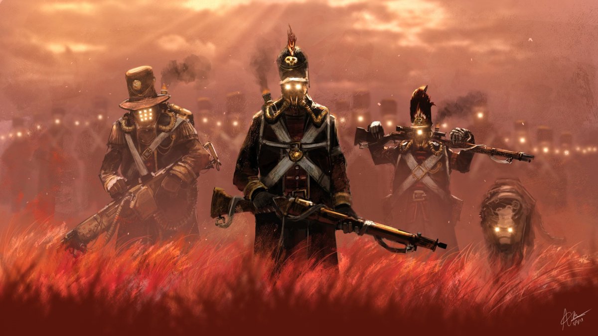 Солдат империи арт стимпанк