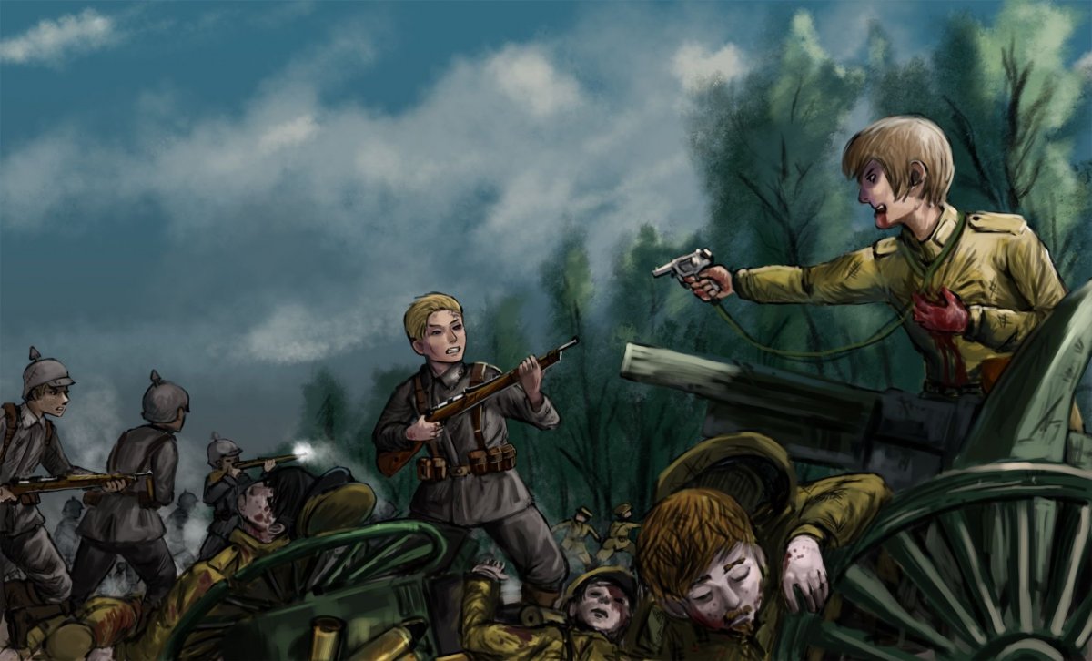 Хеталия вторая мировая война