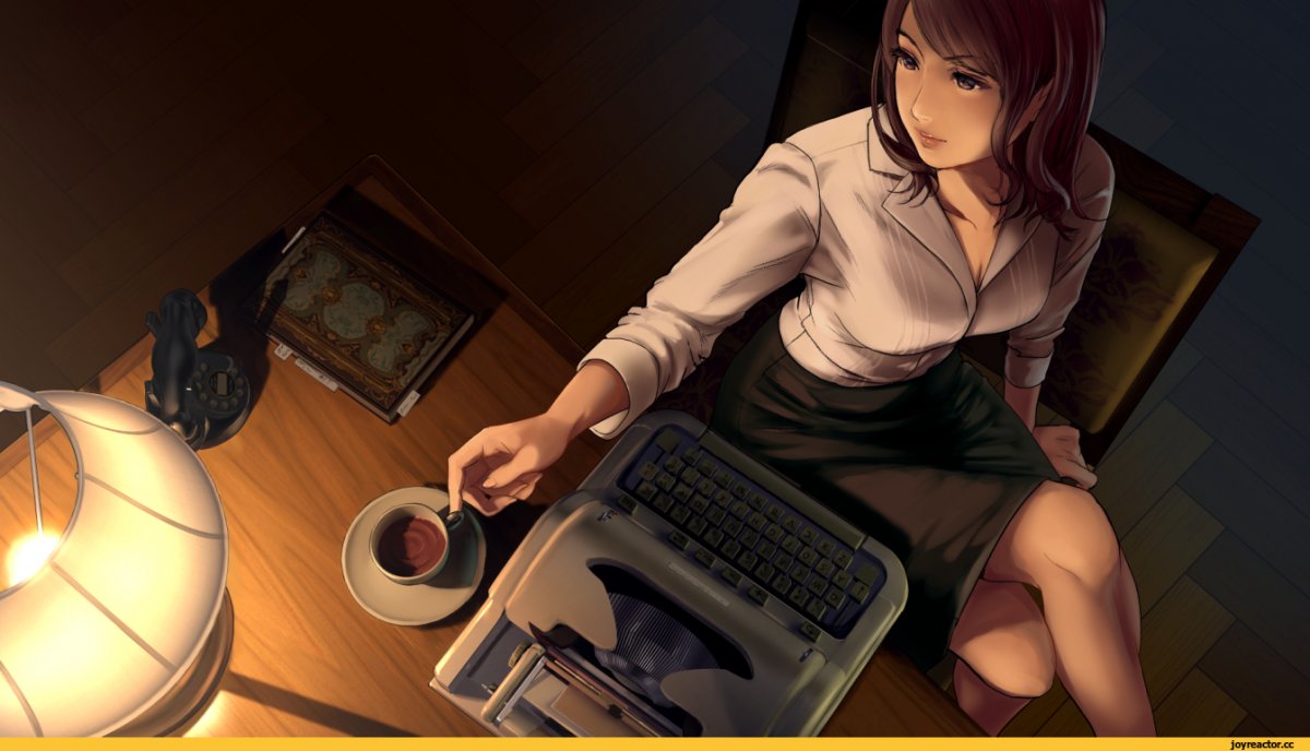 Аниме учитель в очках