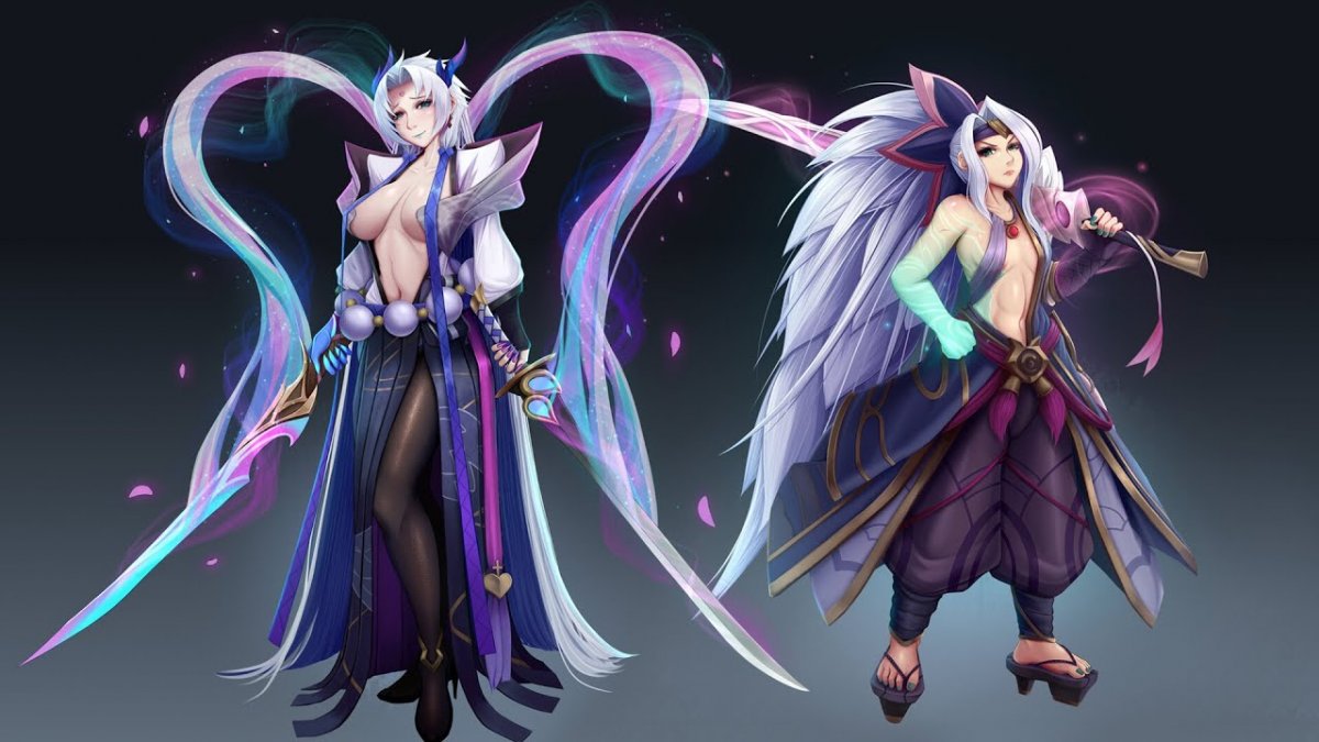 Ёнэ лига легенд арт