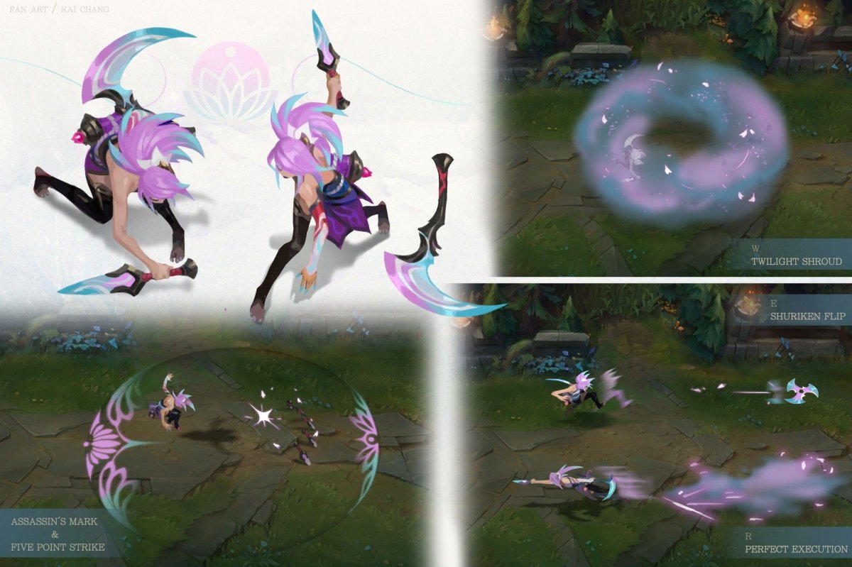 Лига легенд скины дух цветения