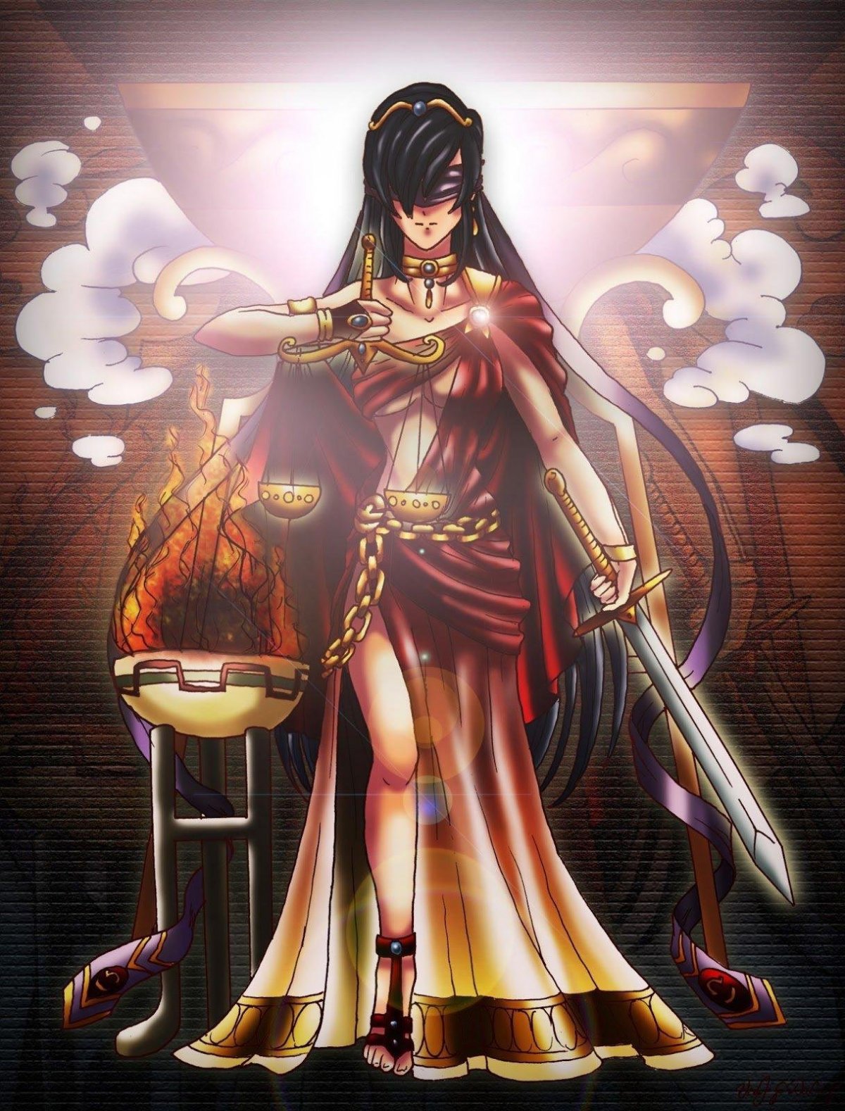 Богиня правосудия Темис (Фемида)