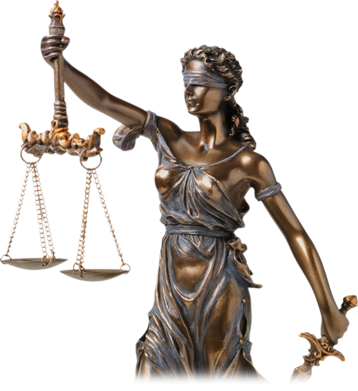 Девушка с весами правосудия