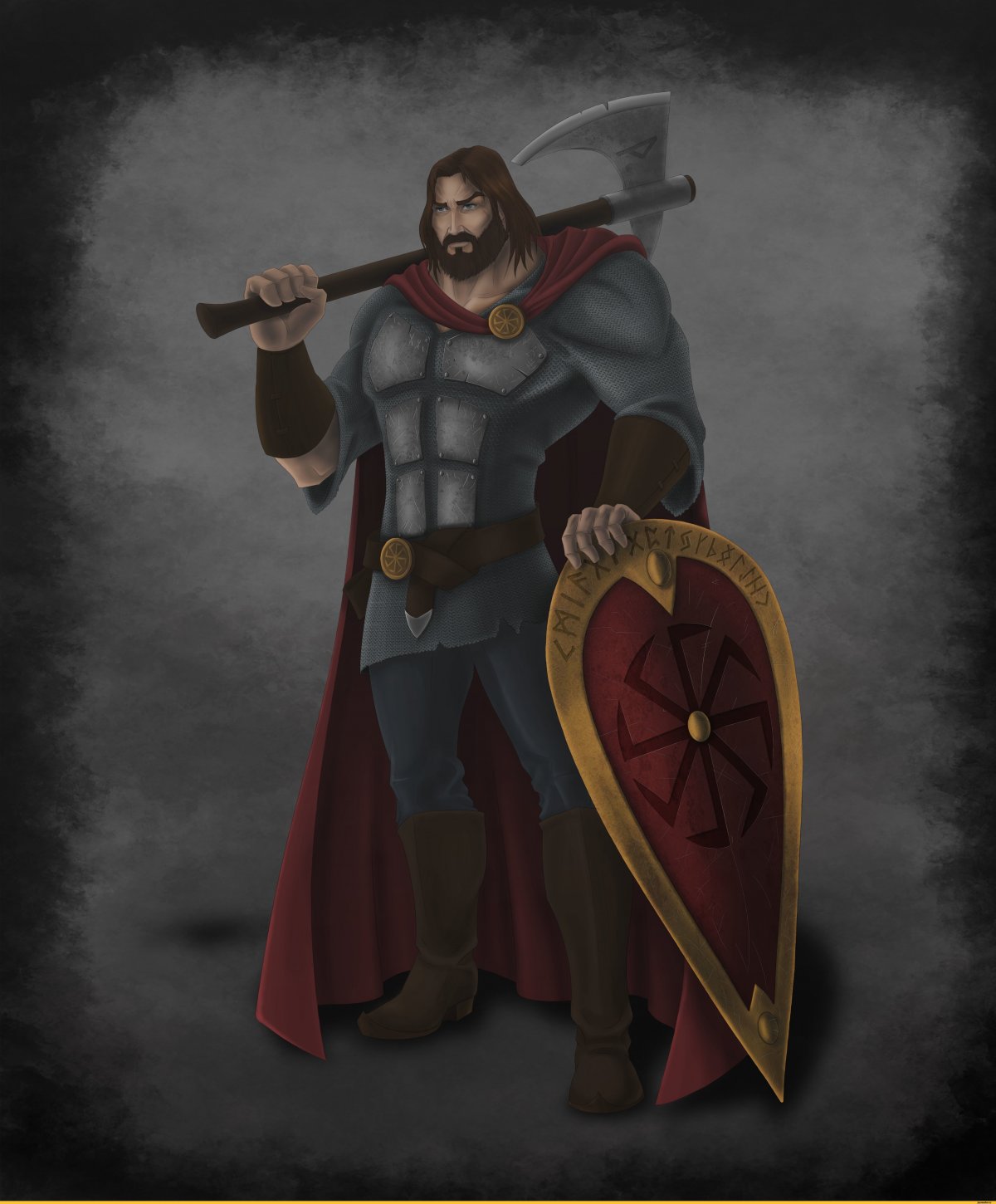 Славянские богатыри арт