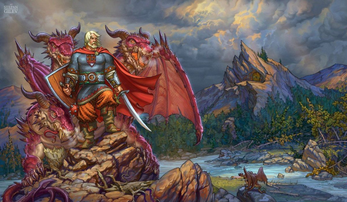 Добрыня Никитич богатырь Степан Гилев