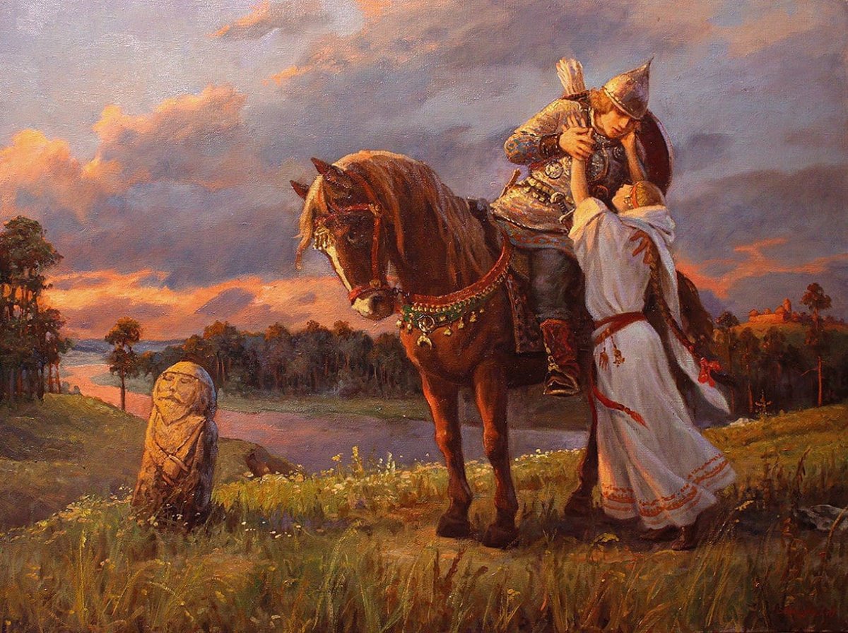 Славянская живопись Андрея Шишкина