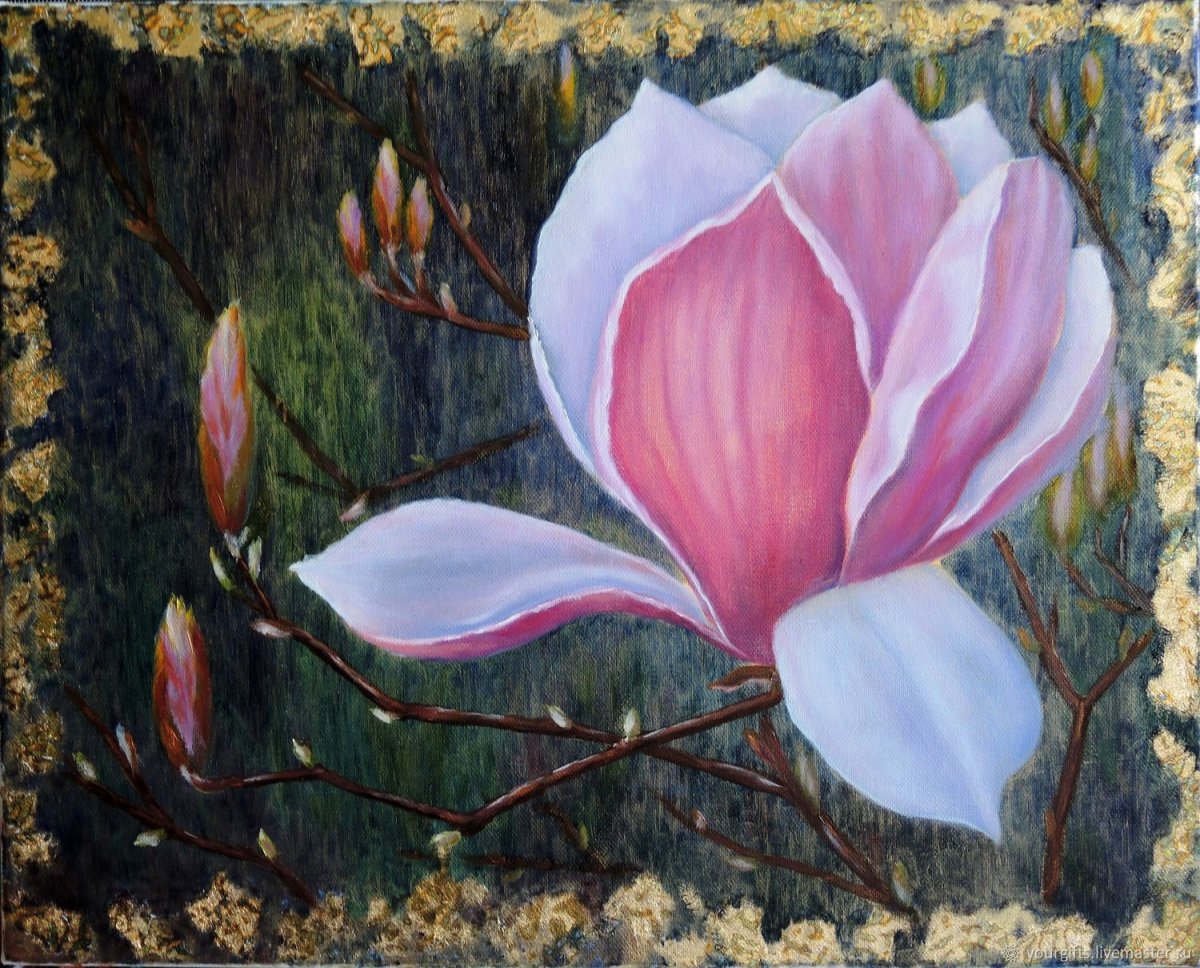 Магнолия маслом
