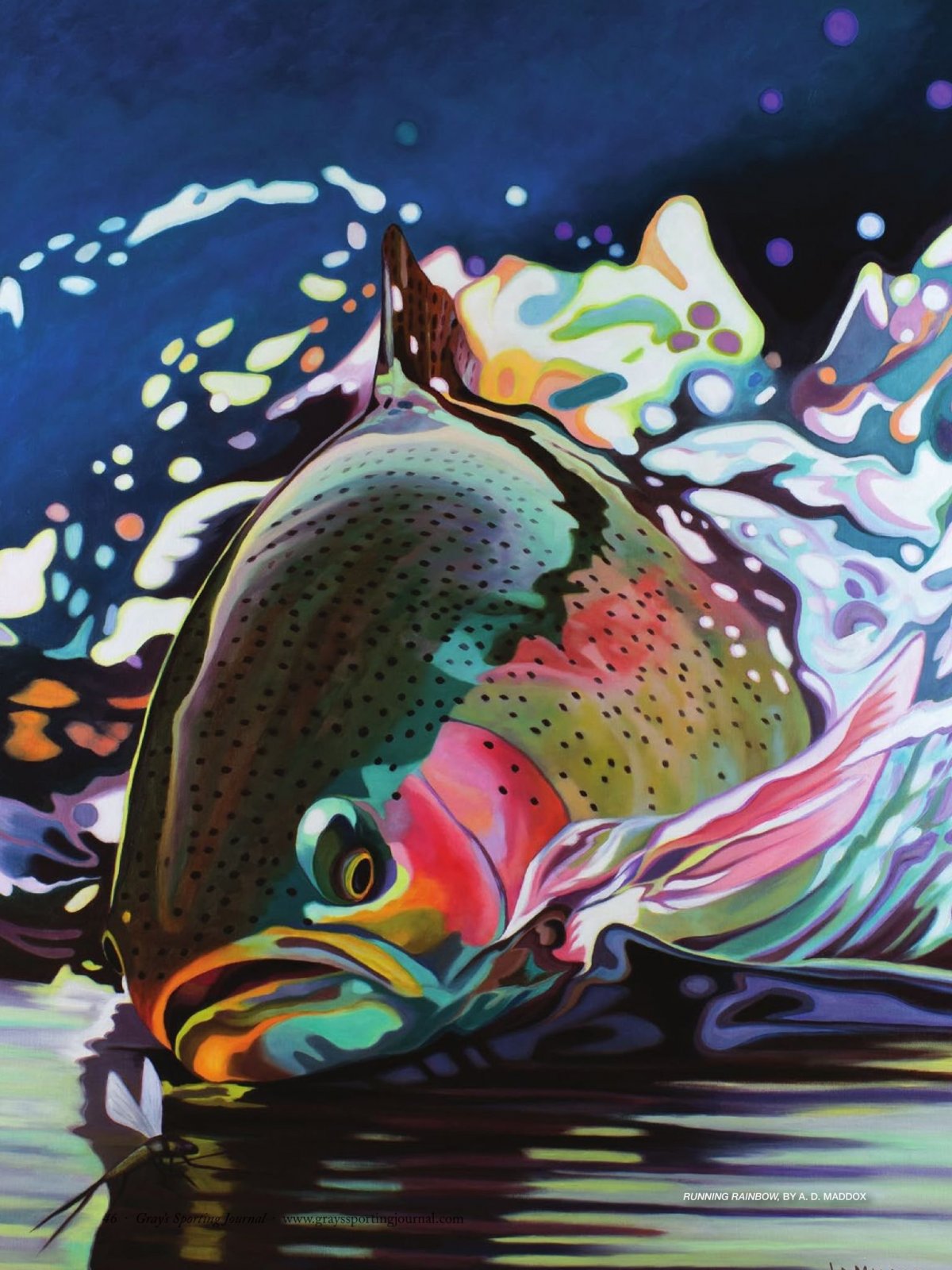 Рыба живопись