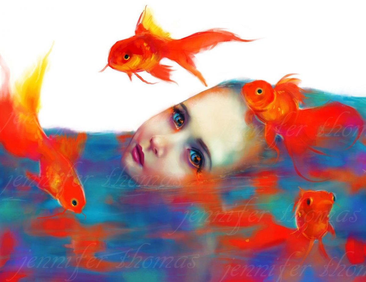 Подводный мир арт