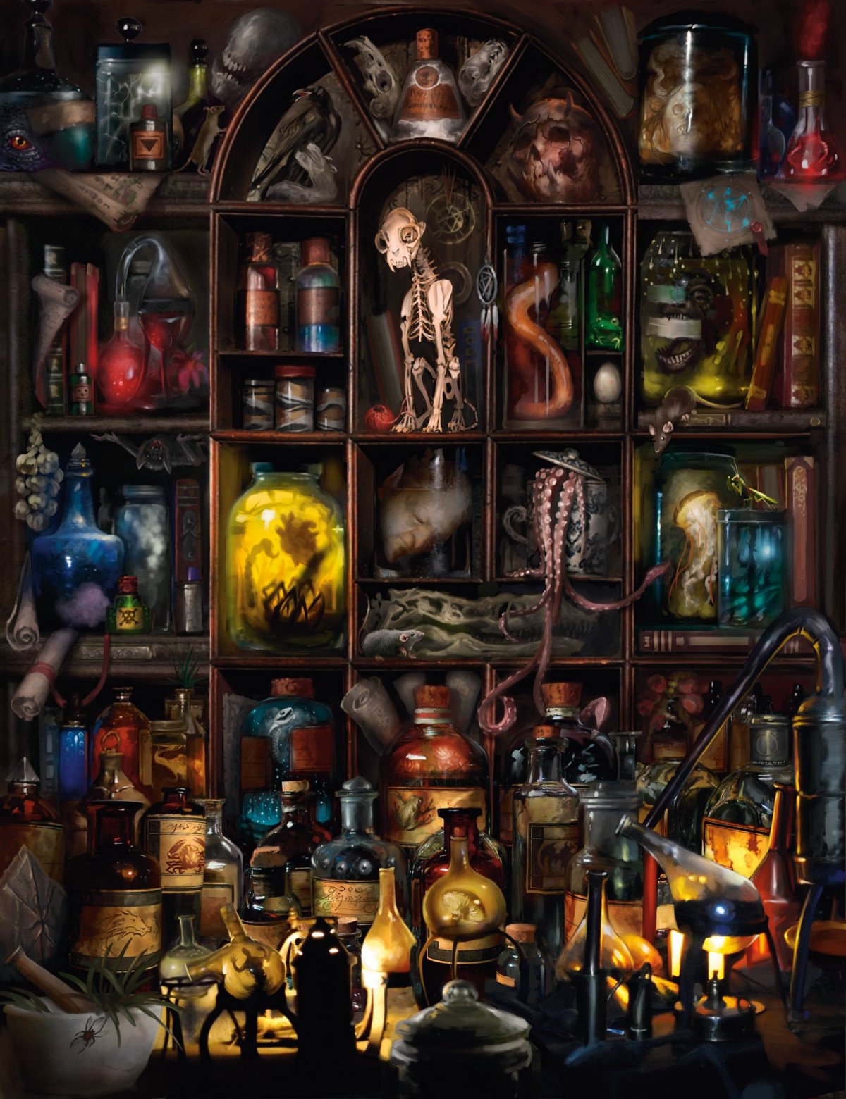 Алхимия Зельеварение арт