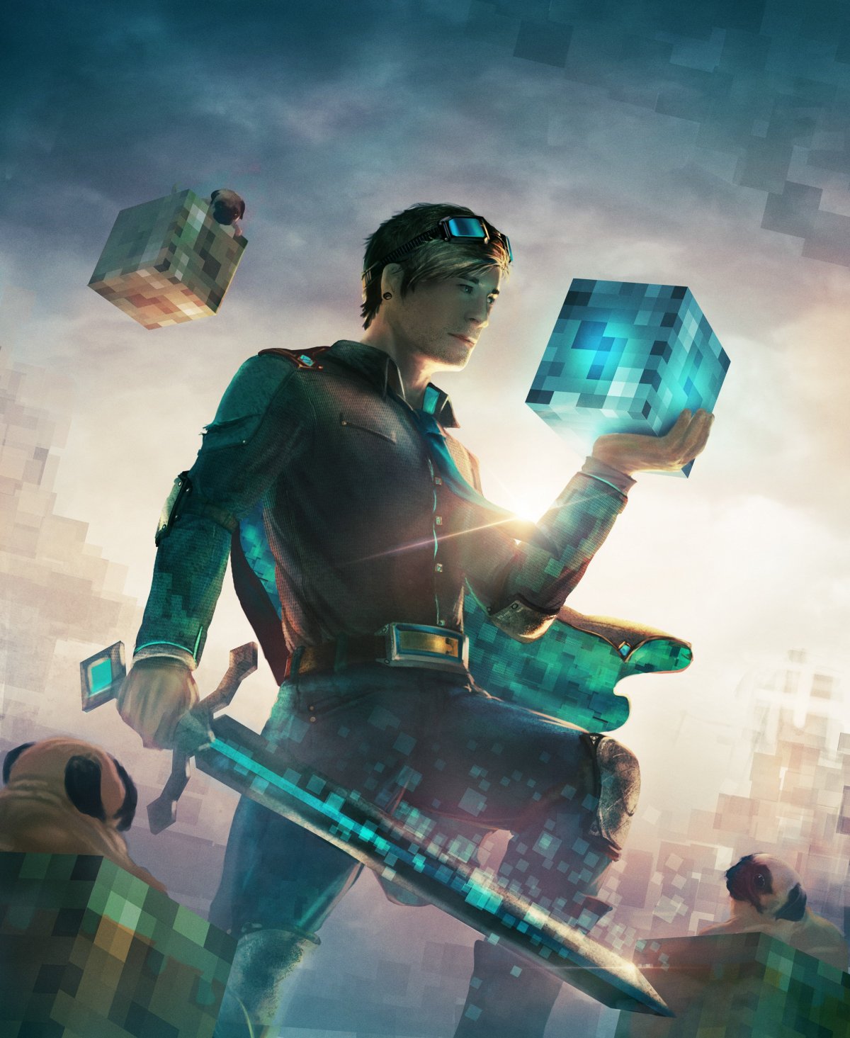 Майнкрафт арты реалистичные