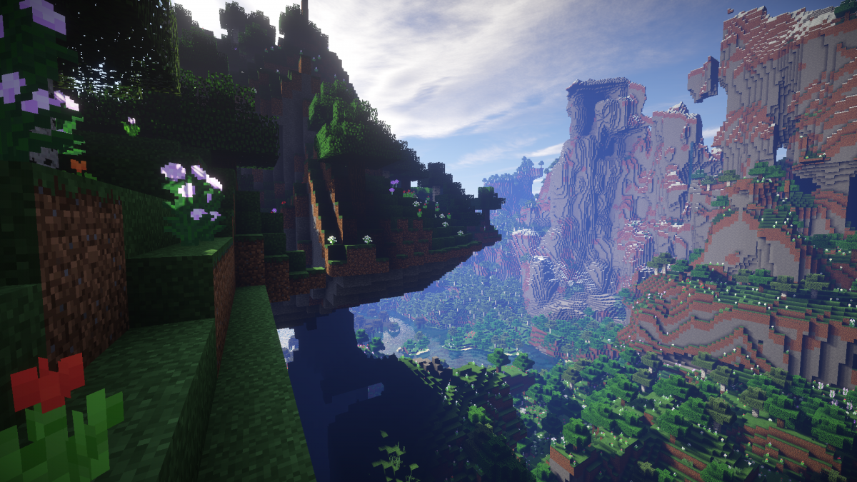 Красивые места в МАЙНКРАФТЕ