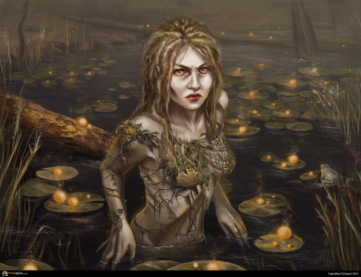 Кикимора Болотная Славянская мифология