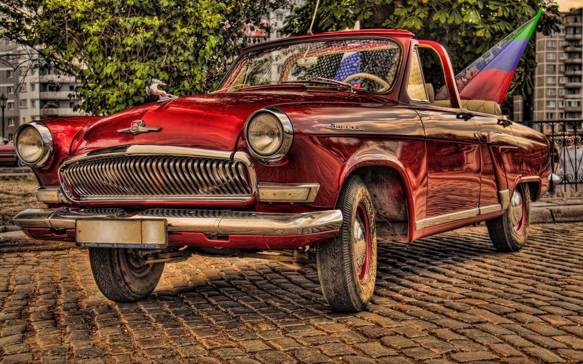 Ретро машины арт