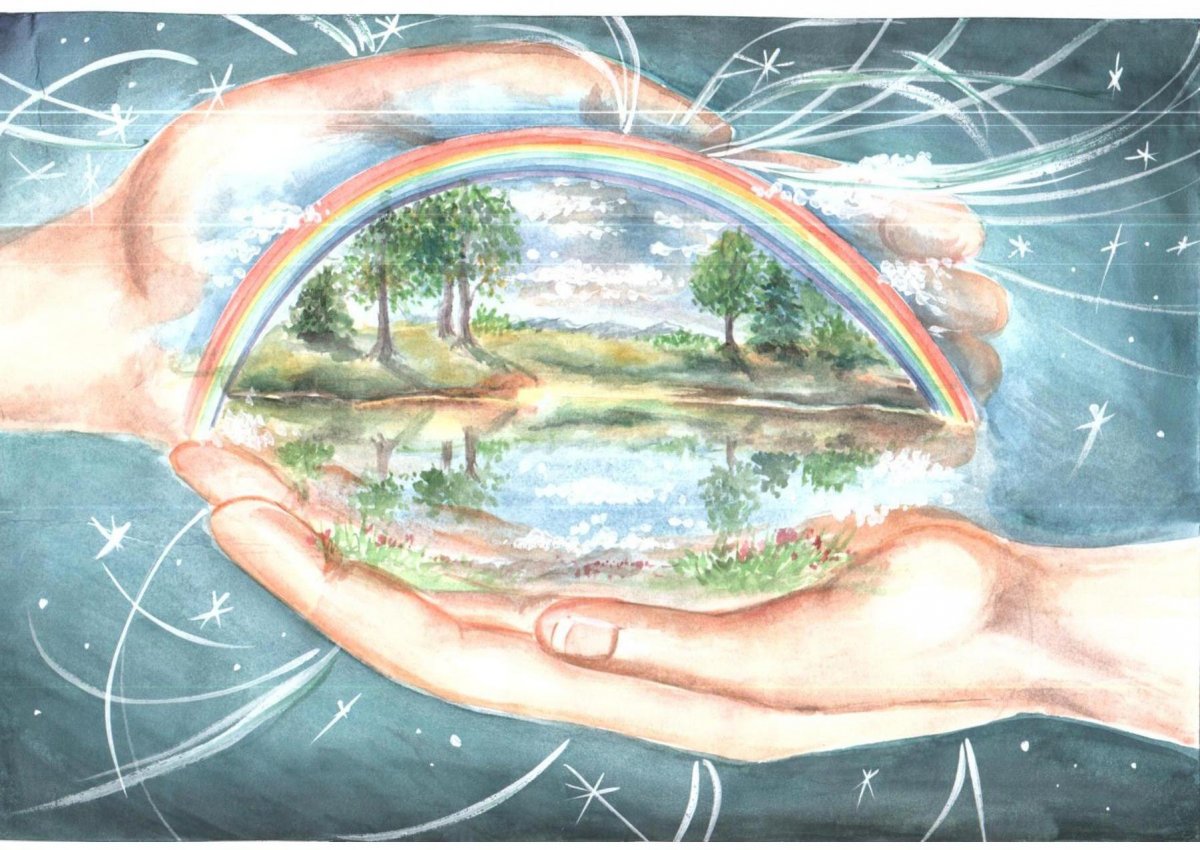 Экология рисунок аниме